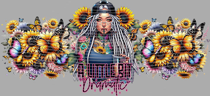 16oz Sunflower Girl-SU-345